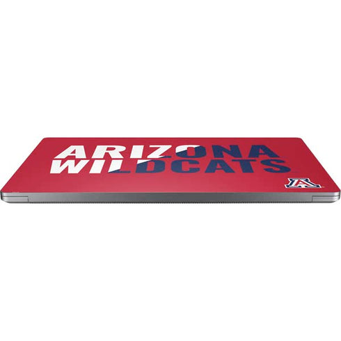 University of Arizona Wildcats Logo Split Red Universal Laptop 12in (9.8 x 6.8in) Skin